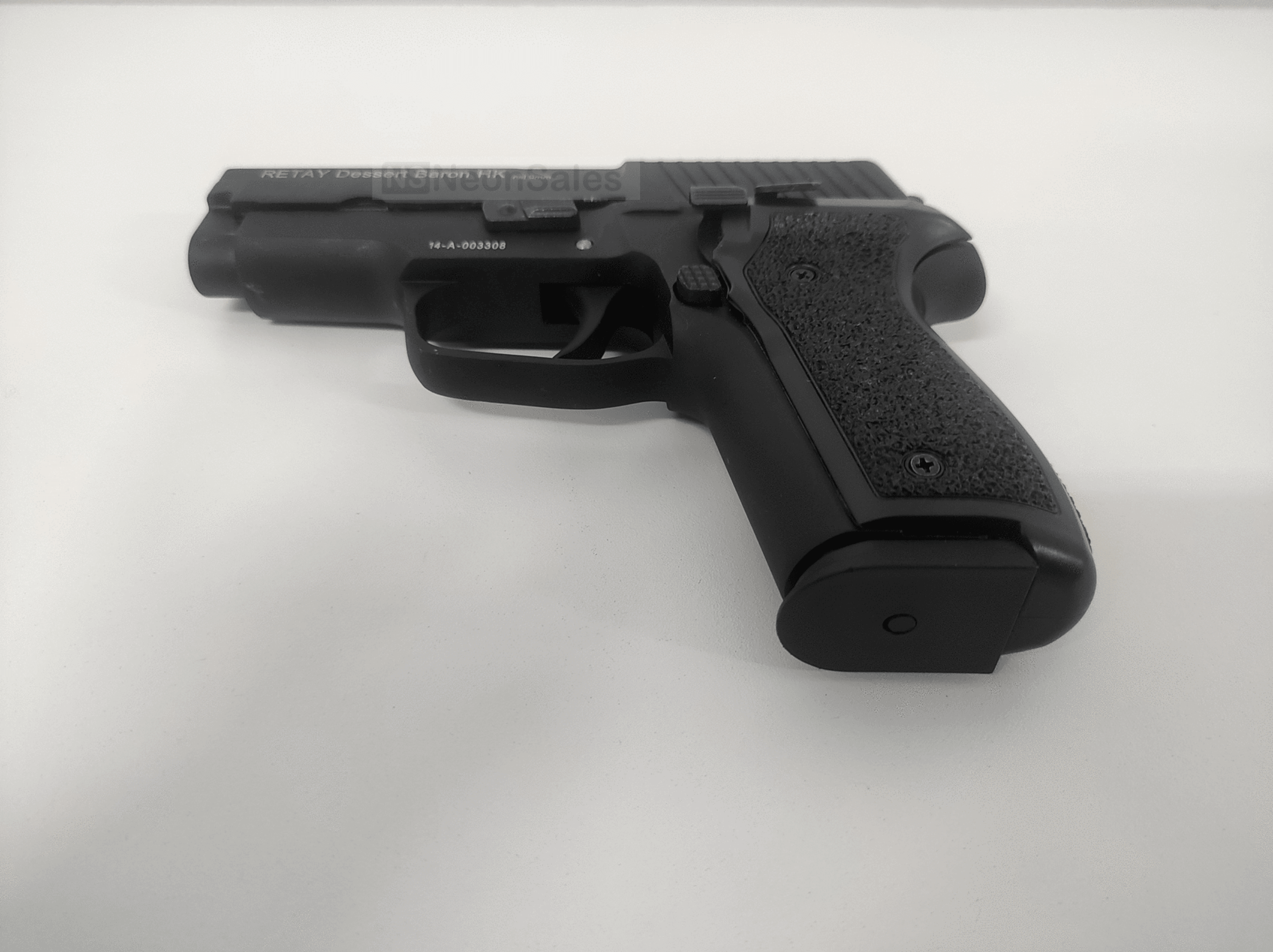 RETAY BARON HK (P228 REPLICA) BLANK GUN - BLACK - NeonSales {{ shop.shopifyCountryName }}