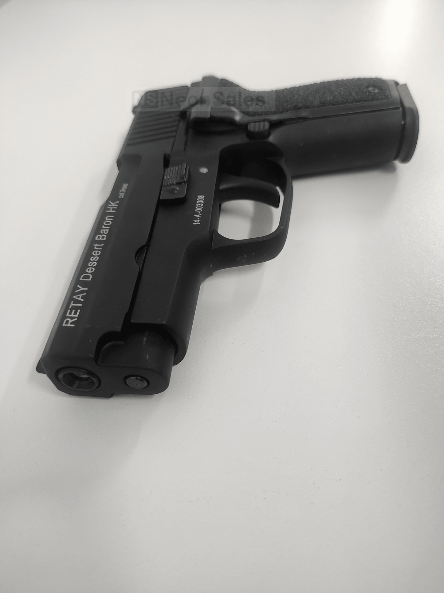 RETAY BARON HK (P228 REPLICA) BLANK GUN - BLACK - NeonSales {{ shop.shopifyCountryName }}