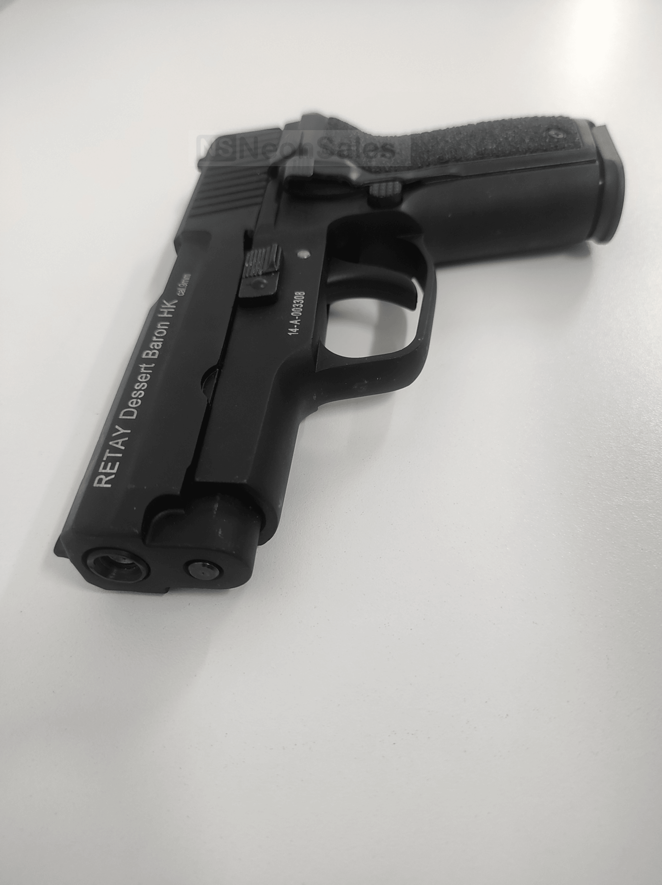 RETAY BARON HK (P228 REPLICA) BLANK GUN - BLACK - NeonSales {{ shop.shopifyCountryName }}