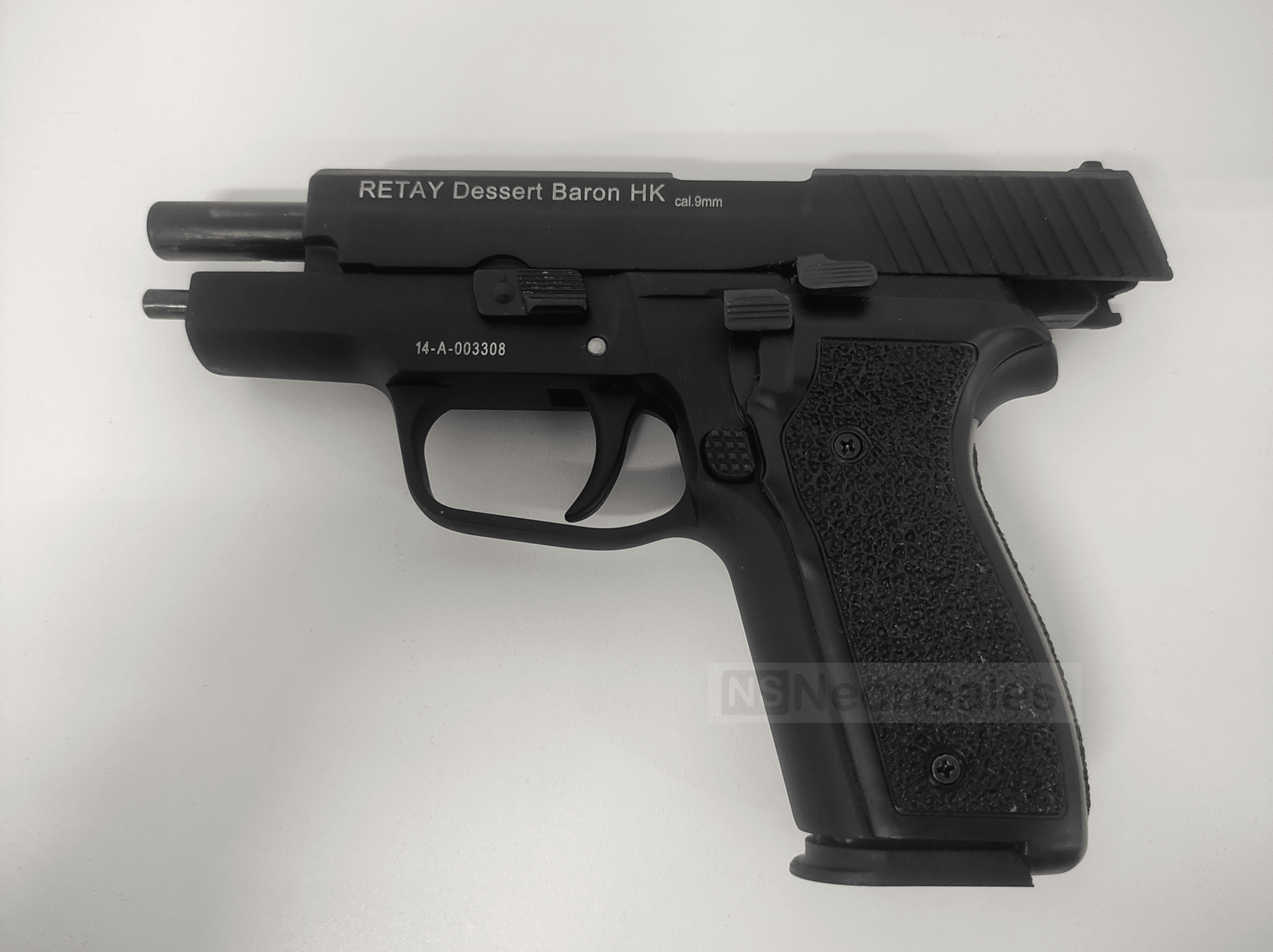 RETAY BARON HK (P228 REPLICA) BLANK GUN - BLACK - NeonSales South Africa