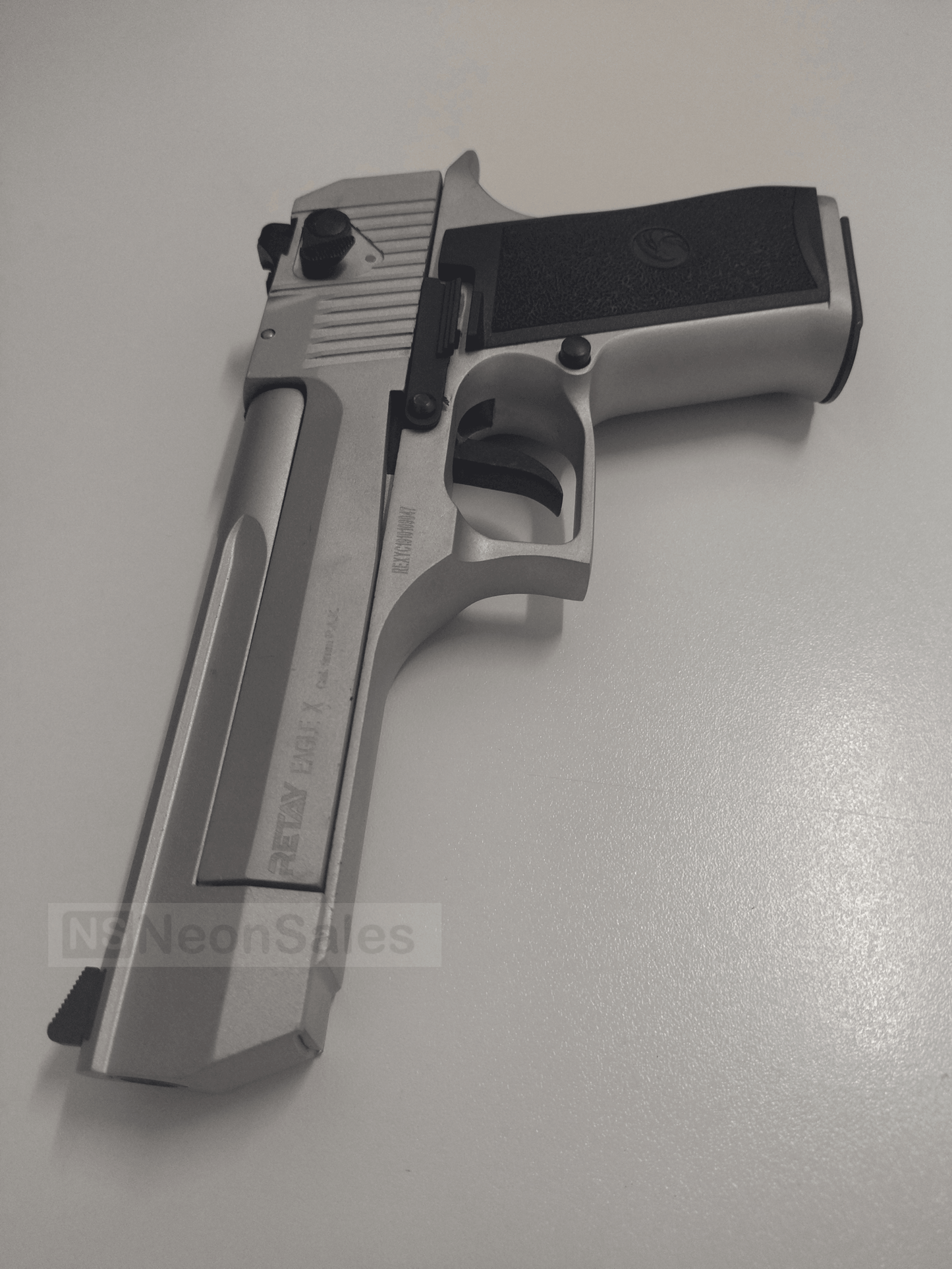 RETAY EAGLE X BLANK GUN - MATTE CHROME - NeonSales {{ shop.shopifyCountryName }}