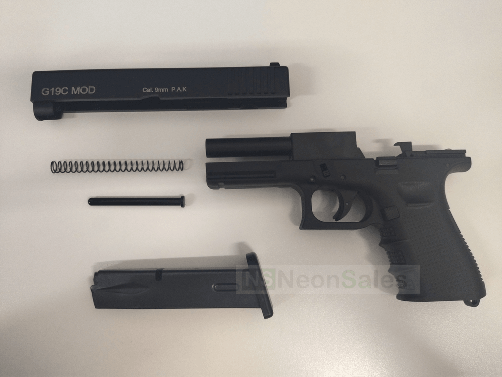 RETAY G19C BLANK GUN - BLACK - NeonSales South Africa