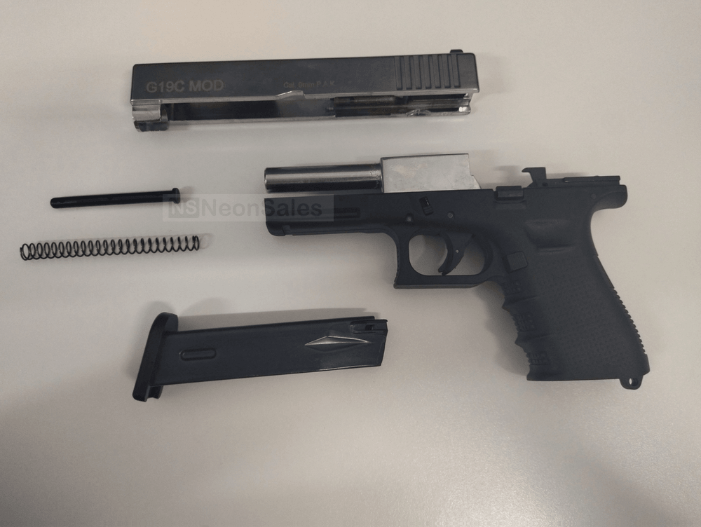 RETAY G19C BLANK GUN - DUAL TONE - NeonSales {{ shop.shopifyCountryName }}