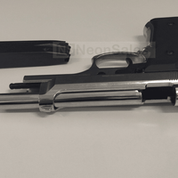 RETAY MOD 92 BLANK GUN- SHINY CHROME - NeonSales {{ shop.shopifyCountryName }}