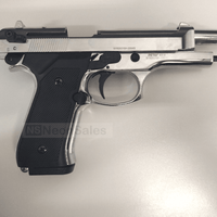 RETAY MOD 92 BLANK GUN- SHINY CHROME - NeonSales {{ shop.shopifyCountryName }}