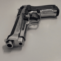 RETAY MOD 92 BLANK GUN- SHINY CHROME - NeonSales {{ shop.shopifyCountryName }}