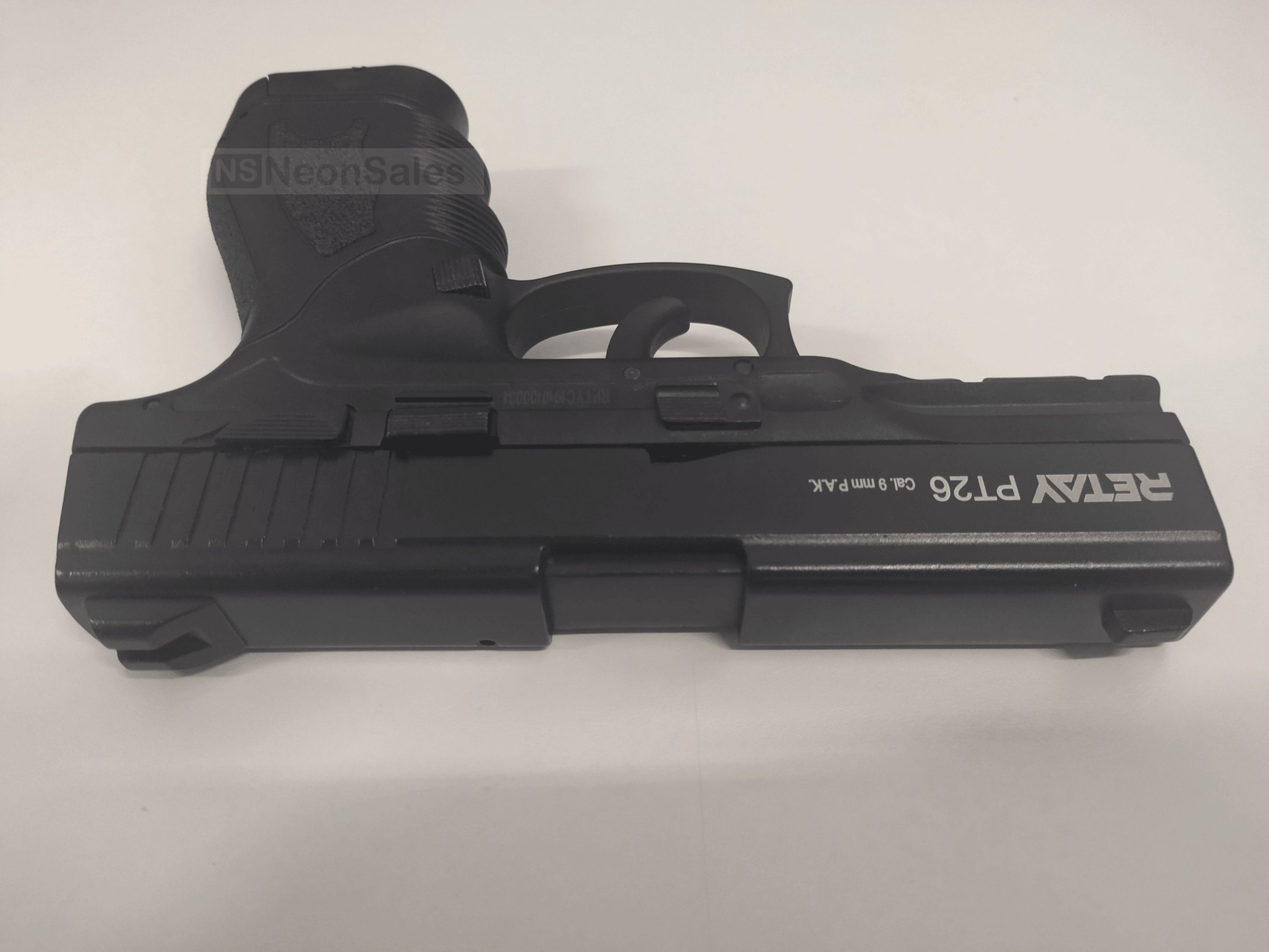 RETAY PT26 AUTOMATIC BLANK GUN - BLACK - NeonSales South Africa