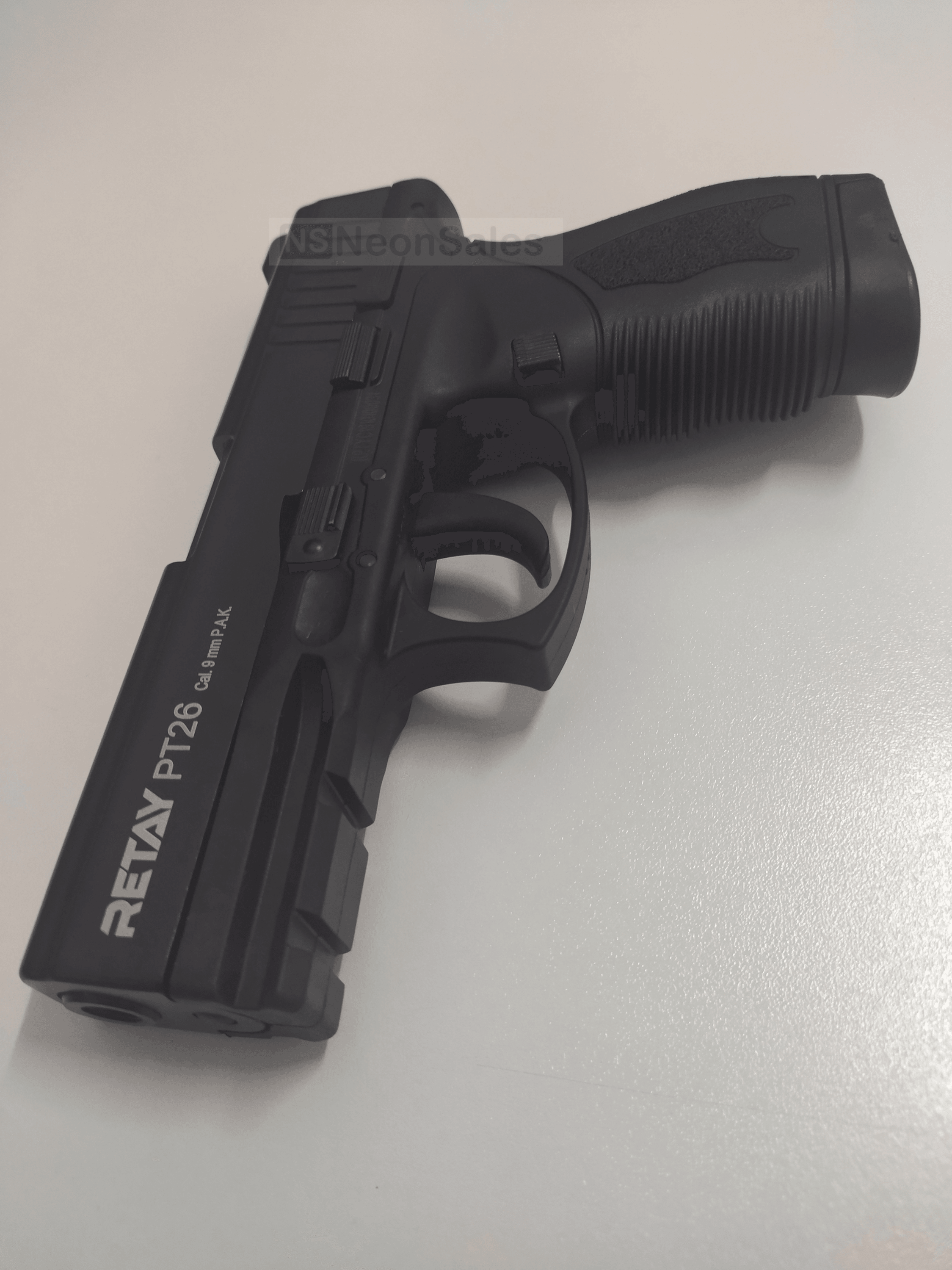 RETAY PT26 AUTOMATIC BLANK GUN - BLACK - NeonSales South Africa