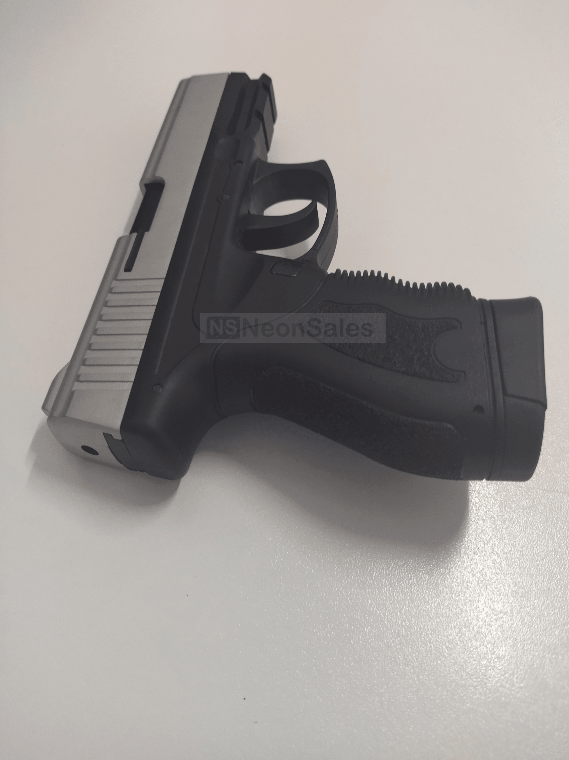 RETAY PT26 AUTOMATIC BLANK GUN - MATT CHROME - NeonSales South Africa