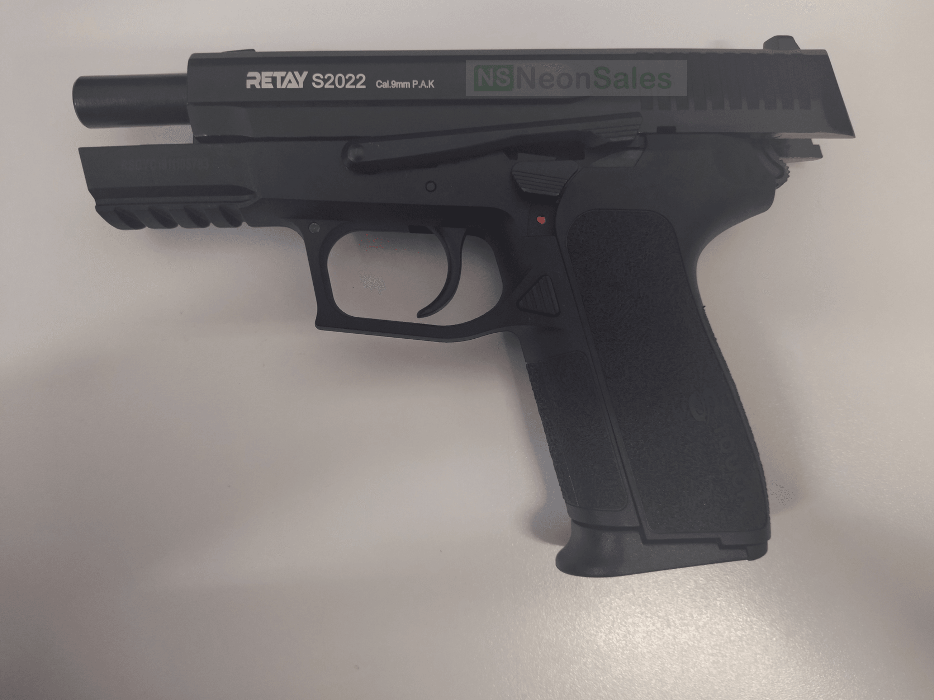 RETAY S2022 BLANK GUN - BLACK - NeonSales South Africa