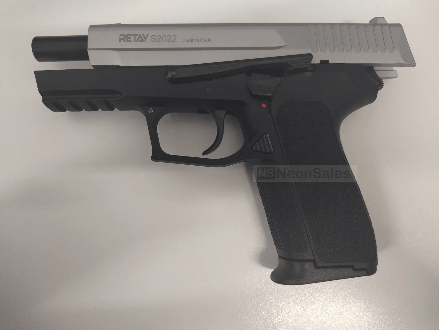 RETAY S2022 BLANK GUN - MATT CHROME - NeonSales {{ shop.shopifyCountryName }}