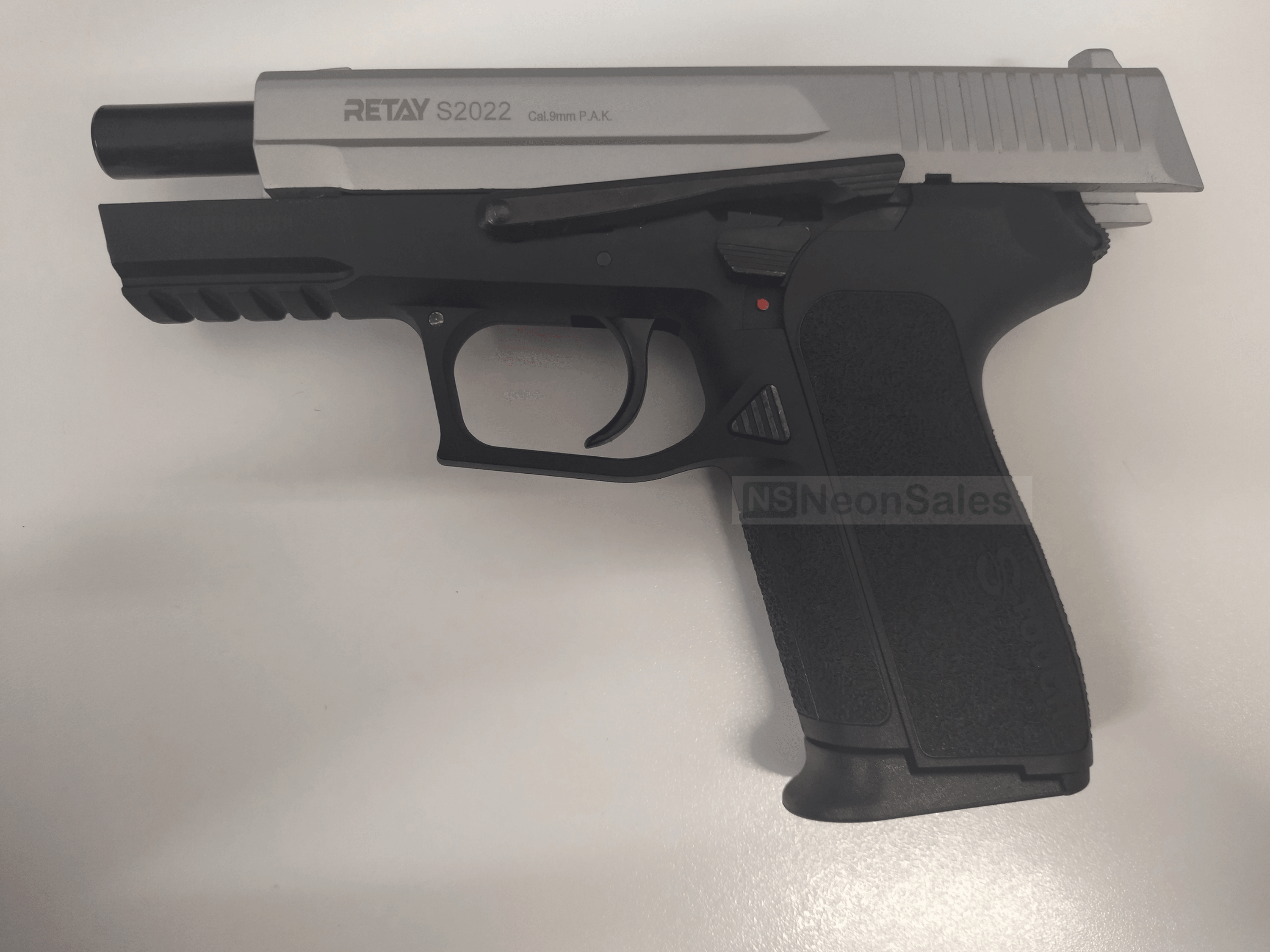 RETAY S2022 BLANK GUN - MATT CHROME - NeonSales {{ shop.shopifyCountryName }}