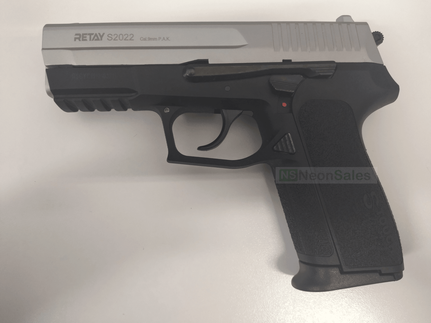 RETAY S2022 BLANK GUN - MATT CHROME - NeonSales {{ shop.shopifyCountryName }}