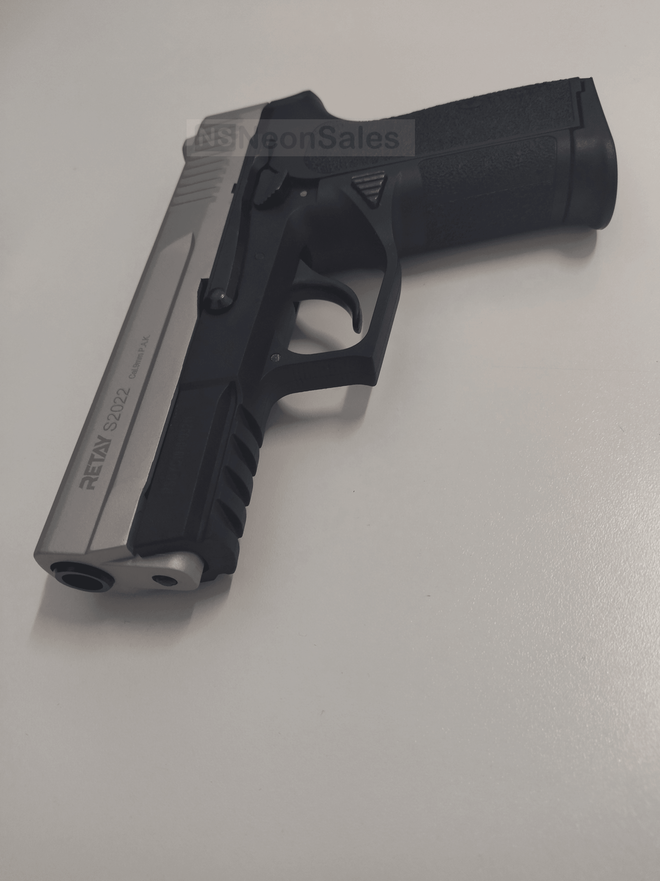 RETAY S2022 BLANK GUN - MATT CHROME - NeonSales {{ shop.shopifyCountryName }}