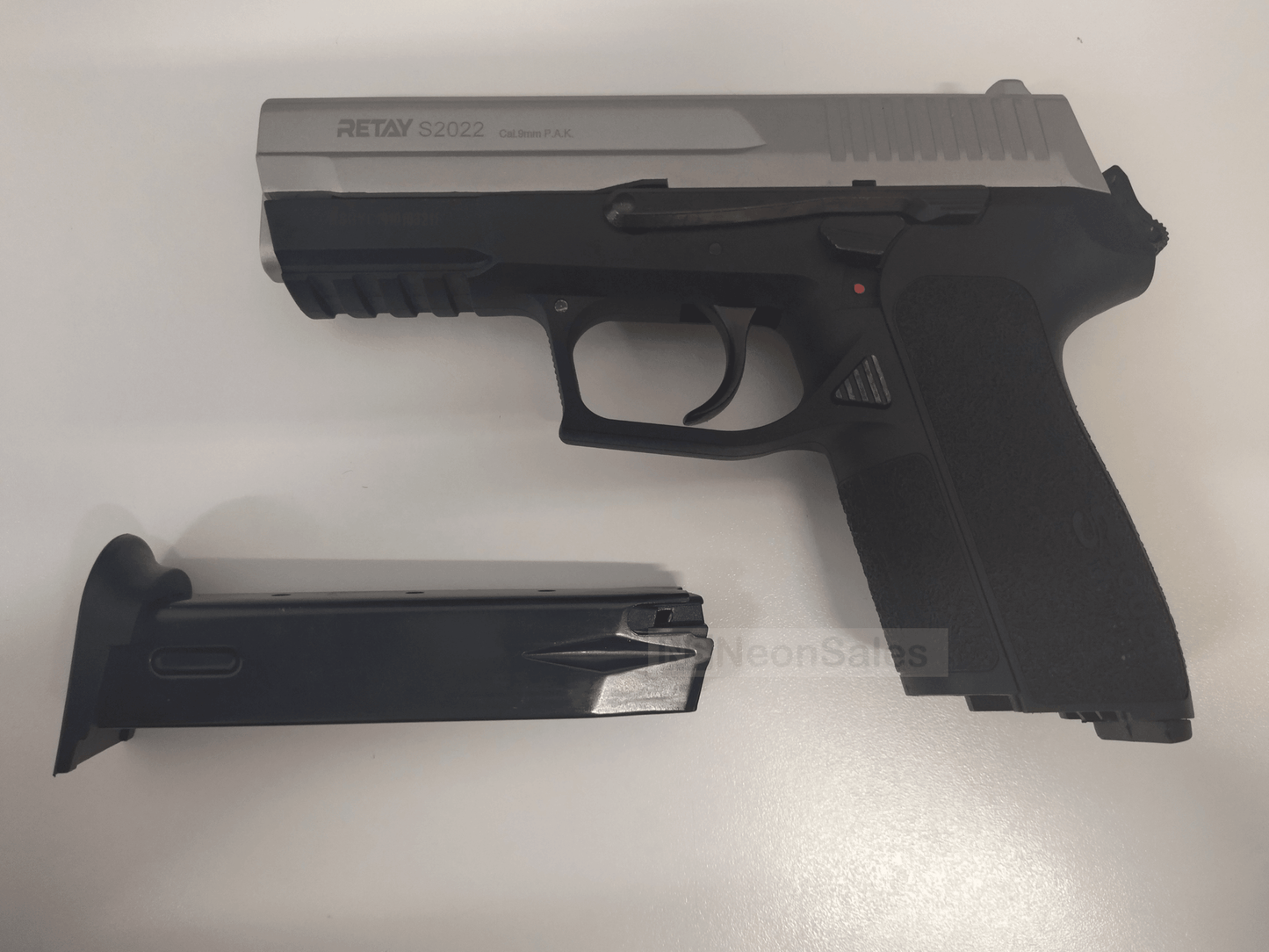 RETAY S2022 BLANK GUN - MATT CHROME - NeonSales {{ shop.shopifyCountryName }}
