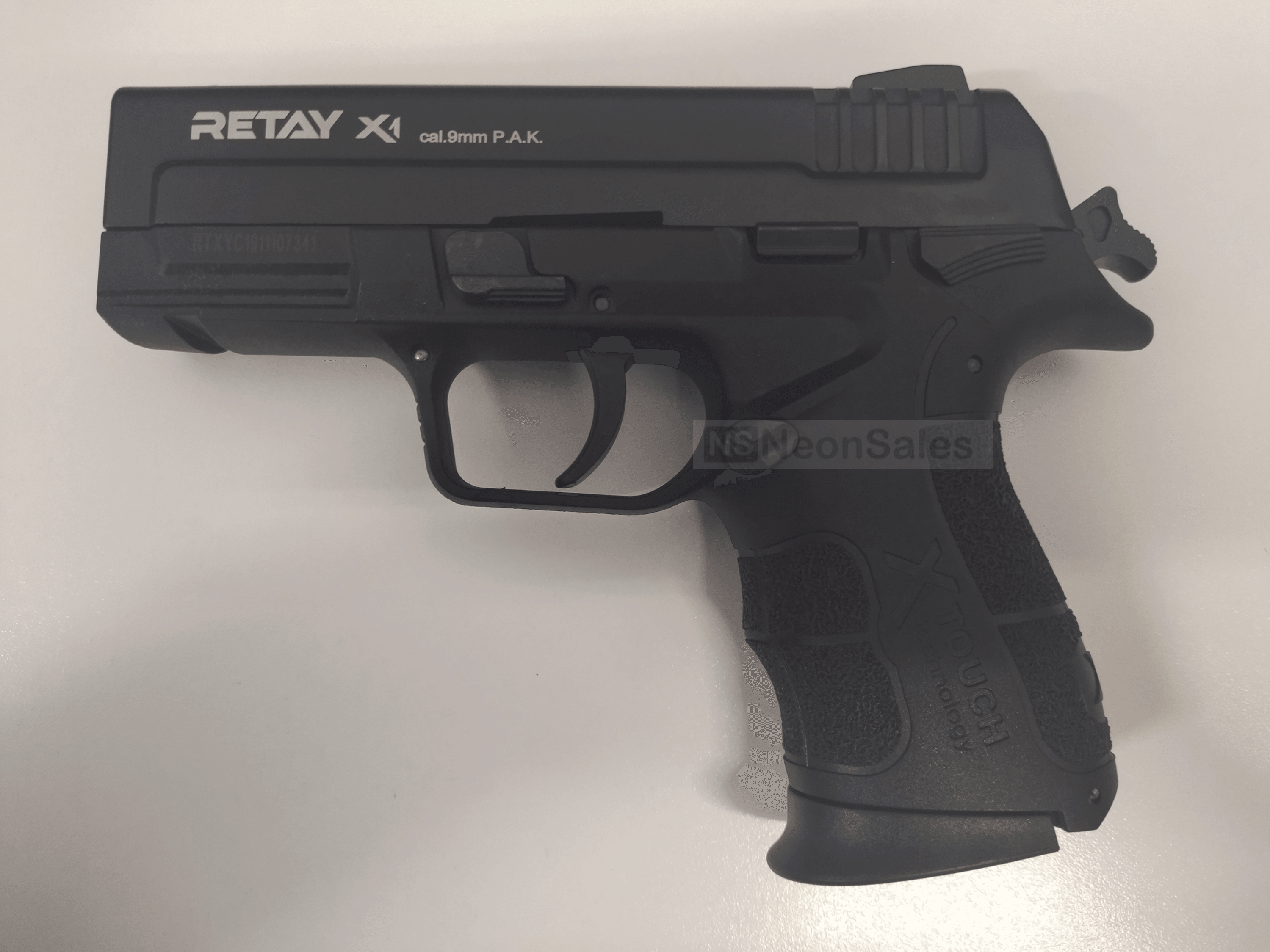 RETAY X1 BLANK GUN - BLACK - NeonSales South Africa