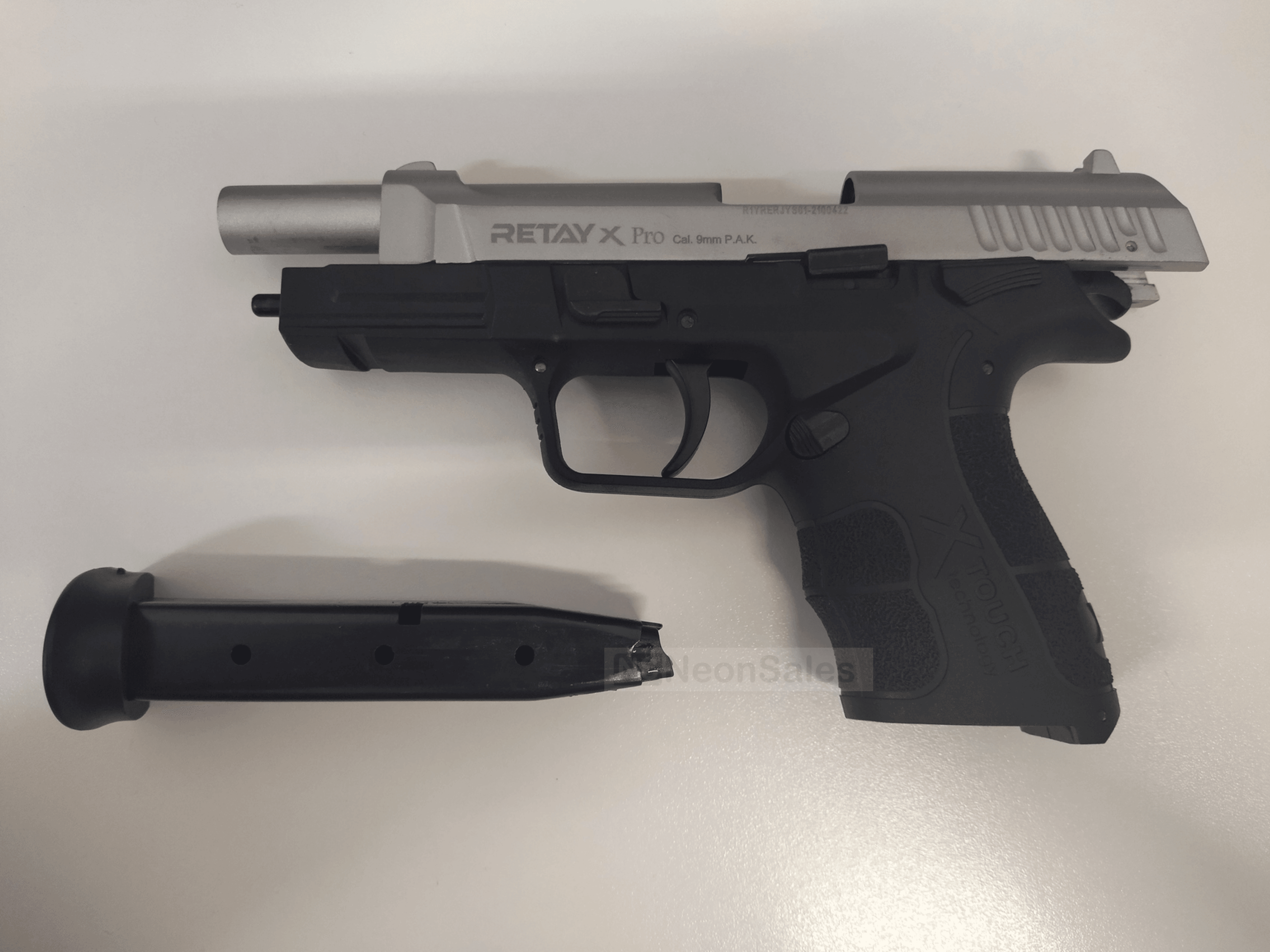 RETAY XPRO BLANK GUN - MATT CHROME D/T - NeonSales {{ shop.shopifyCountryName }}