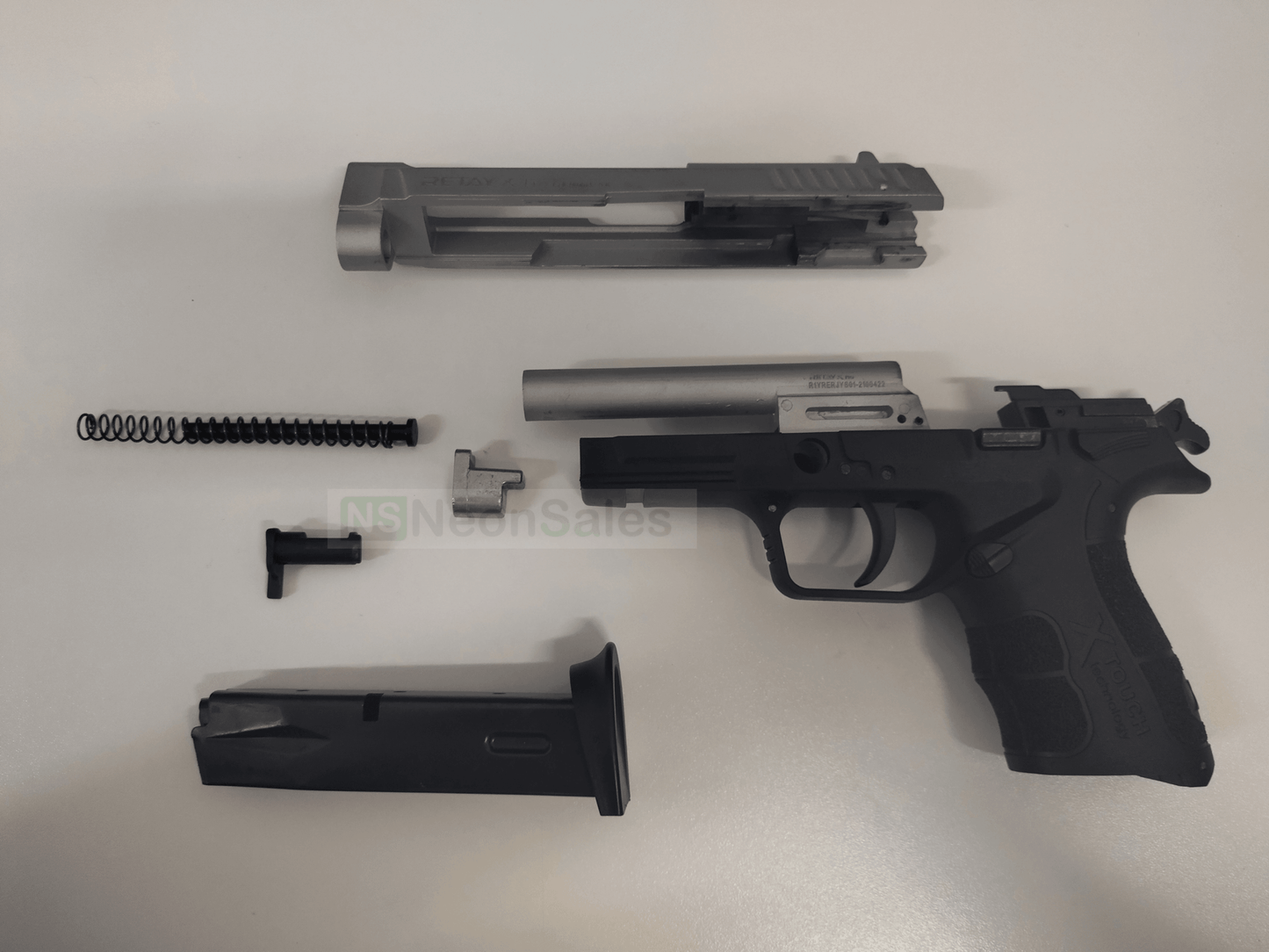 RETAY XPRO BLANK GUN - MATT CHROME D/T - NeonSales {{ shop.shopifyCountryName }}