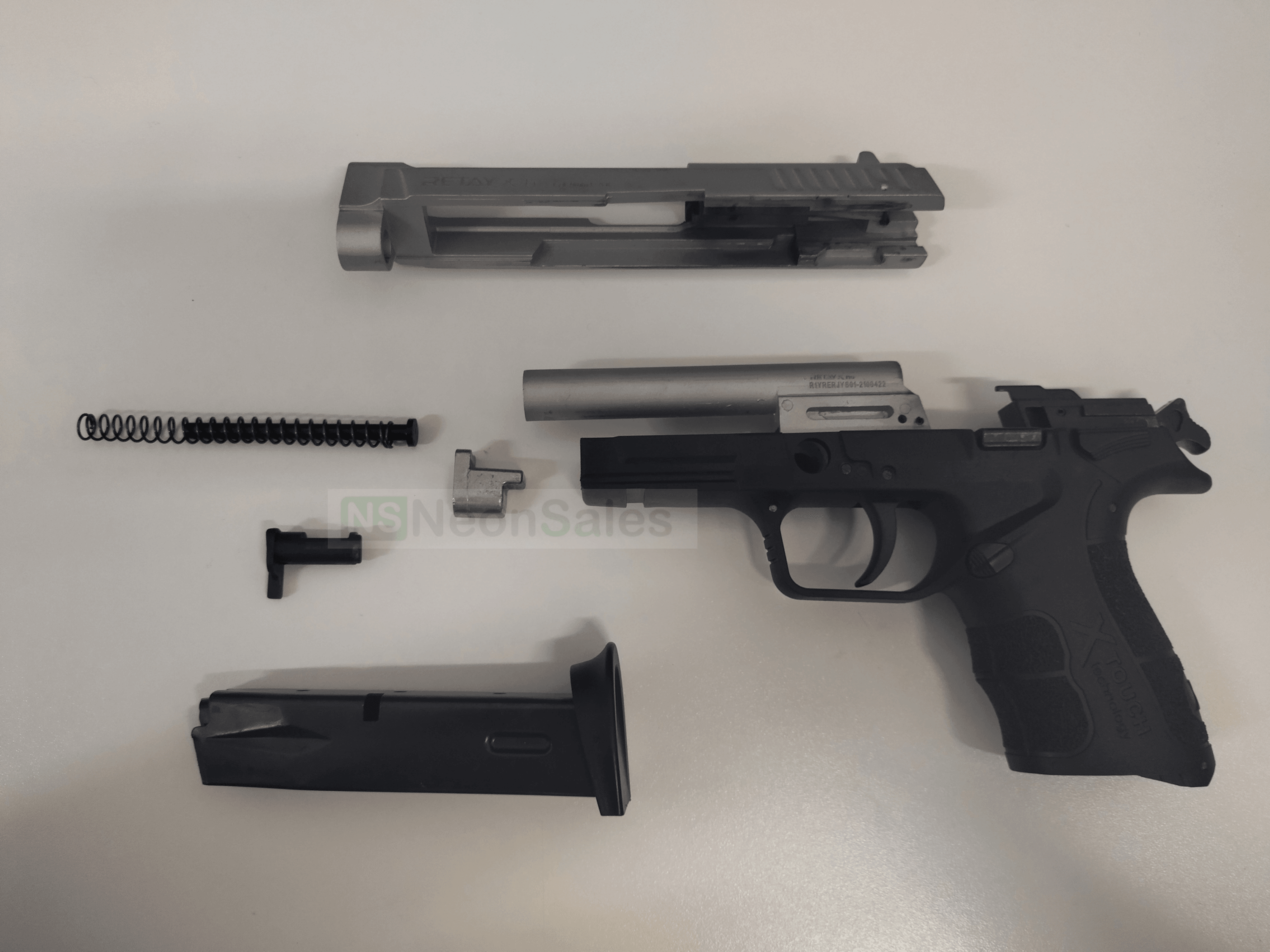 RETAY XPRO BLANK GUN - MATT CHROME D/T - NeonSales {{ shop.shopifyCountryName }}