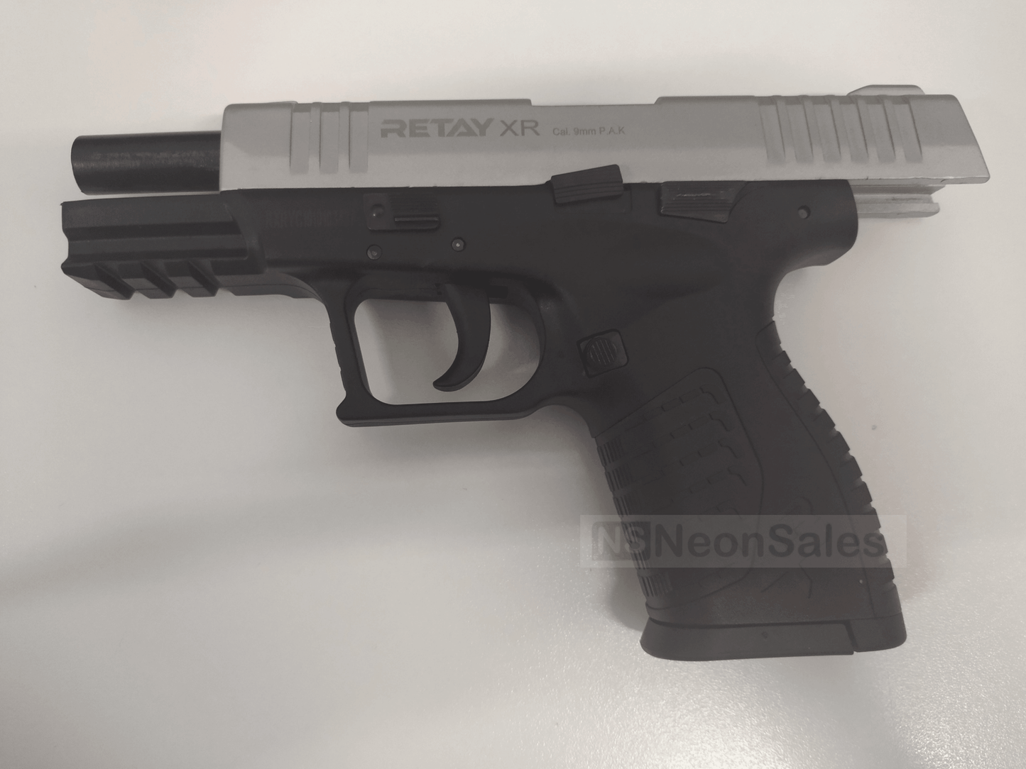 RETAY XR BLANK GUN - MATT CHROME - NeonSales {{ shop.shopifyCountryName }}