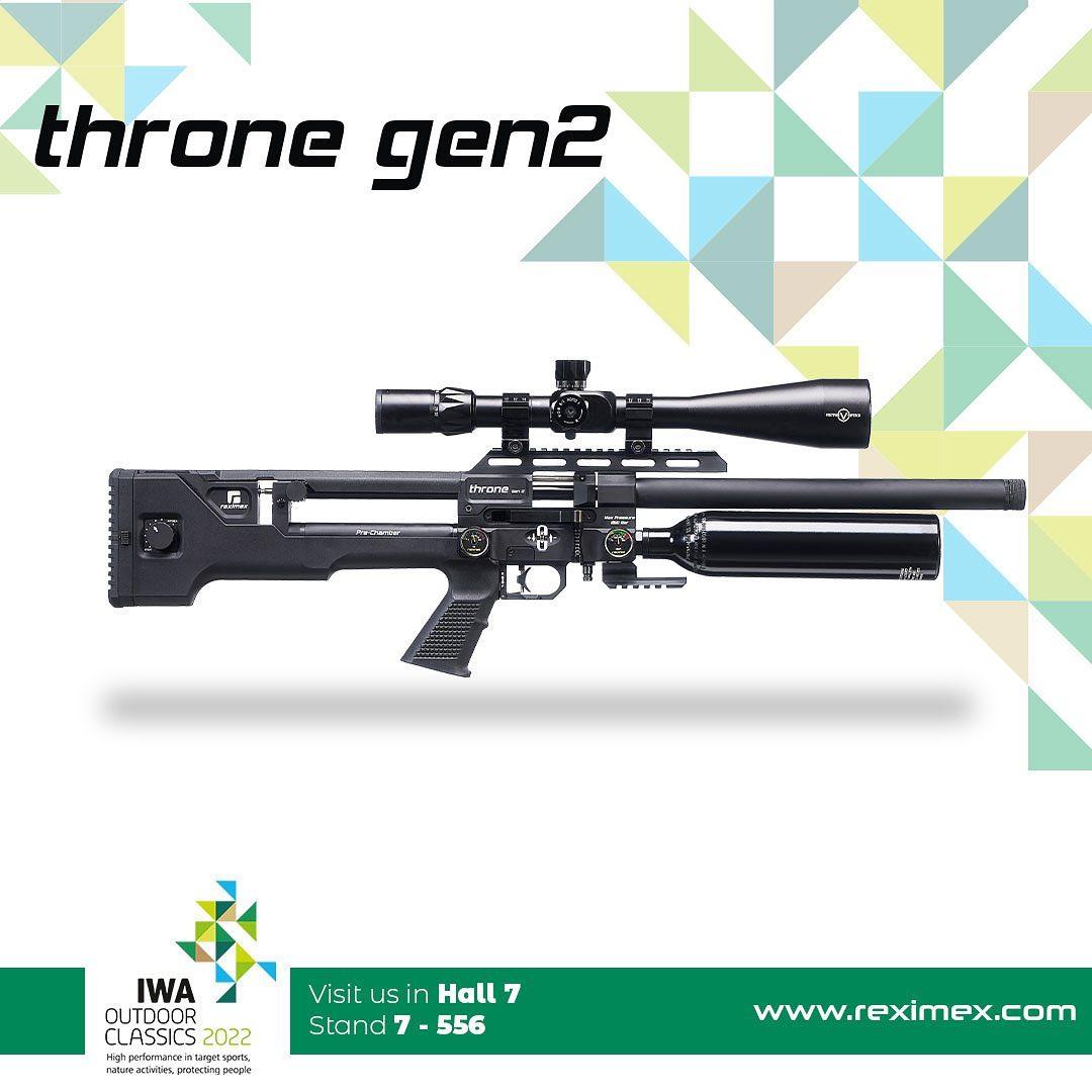 REXIMEX THRONE GEN 2 PCP RIFLE .22 - SYNTH - NeonSales South Africa