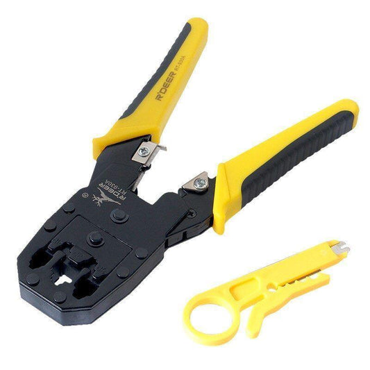 RJ45 CRIMPING TOOL WITH WIRE STRIPER - NeonSales {{ shop.shopifyCountryName }}