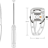 RUIKE KNIFE F118-G GREEN - NeonSales {{ shop.shopifyCountryName }}