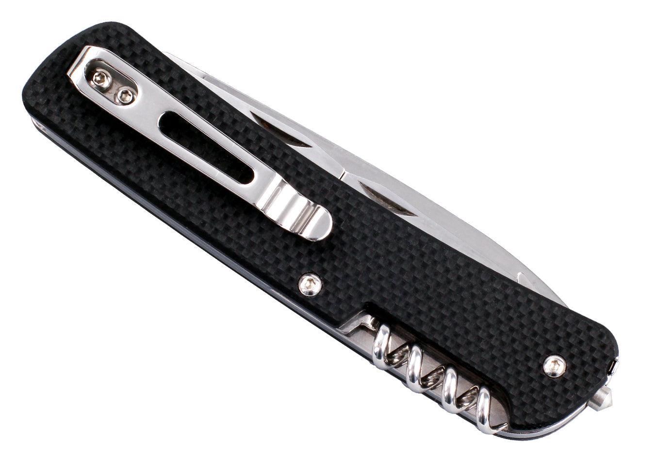 RUIKE KNIFE L31-B CRITERION BLACK POCKET KNIFE - NeonSales {{ shop.shopifyCountryName }}