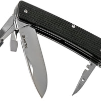 RUIKE KNIFE L31-B CRITERION BLACK POCKET KNIFE - NeonSales {{ shop.shopifyCountryName }}