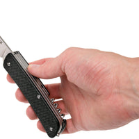 RUIKE KNIFE L31-B CRITERION BLACK POCKET KNIFE - NeonSales {{ shop.shopifyCountryName }}
