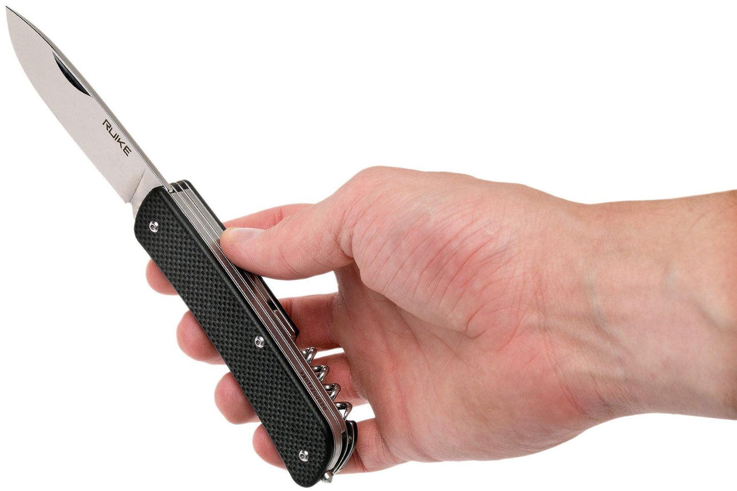 RUIKE KNIFE L31-B CRITERION BLACK POCKET KNIFE - NeonSales {{ shop.shopifyCountryName }}