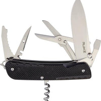 RUIKE KNIFE L31-B CRITERION BLACK POCKET KNIFE - NeonSales {{ shop.shopifyCountryName }}