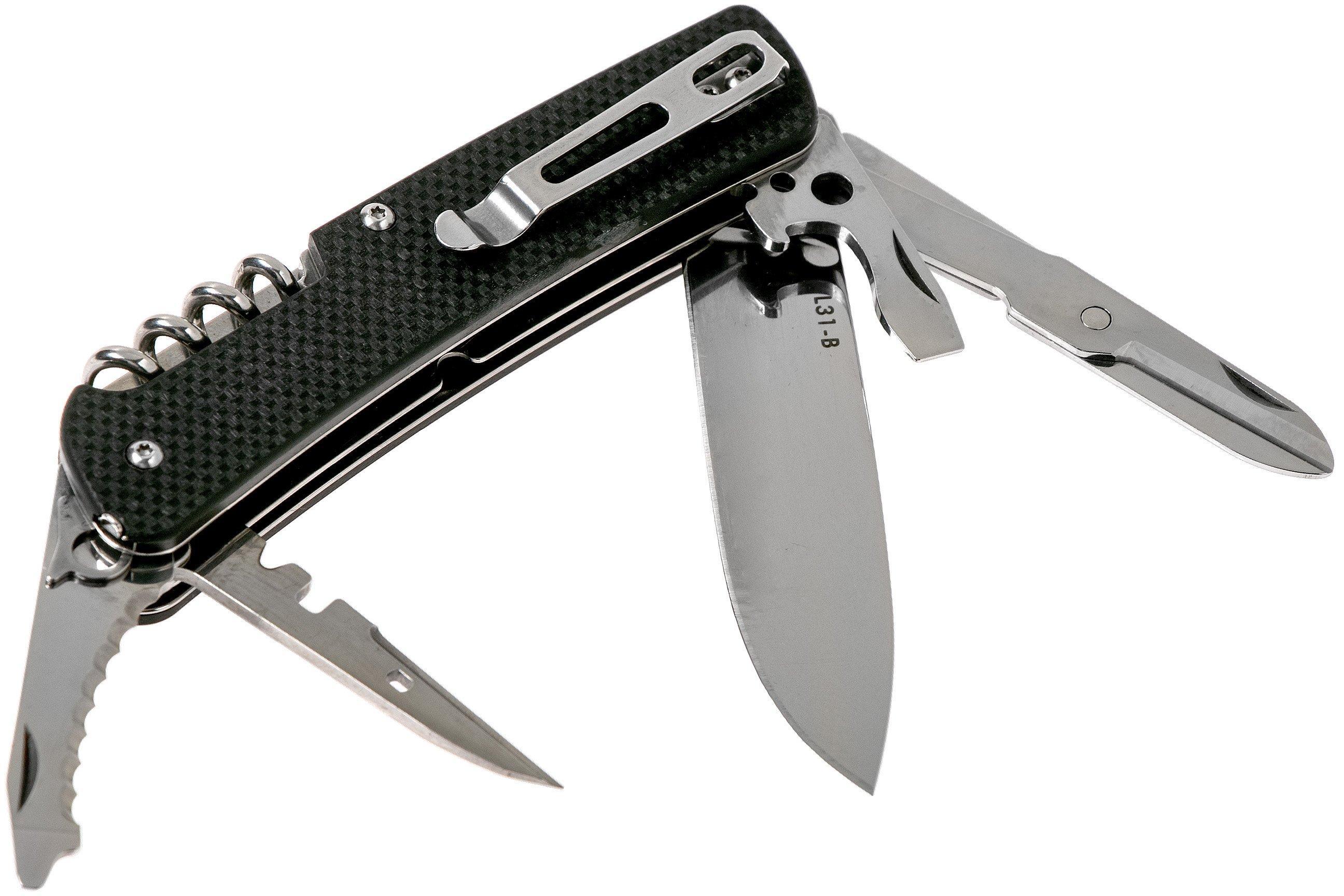 RUIKE KNIFE L31-B CRITERION BLACK POCKET KNIFE - NeonSales South Africa