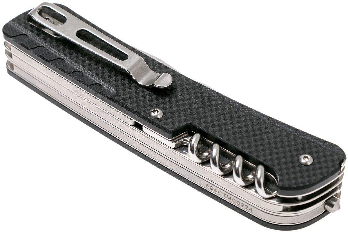 RUIKE KNIFE- LD31-B TREKKER POCKET KNIFE - BLACK - NeonSales {{ shop.shopifyCountryName }}