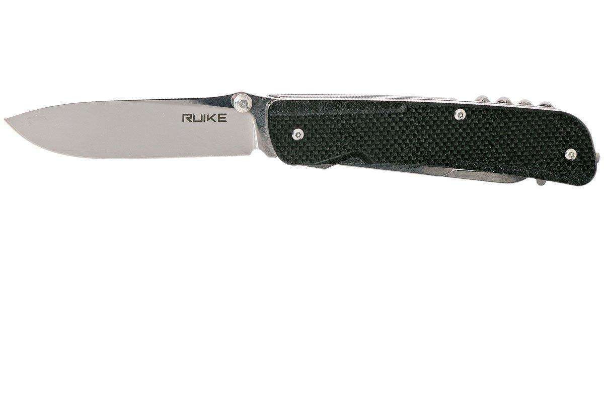 RUIKE KNIFE- LD31-B TREKKER POCKET KNIFE - BLACK - NeonSales {{ shop.shopifyCountryName }}