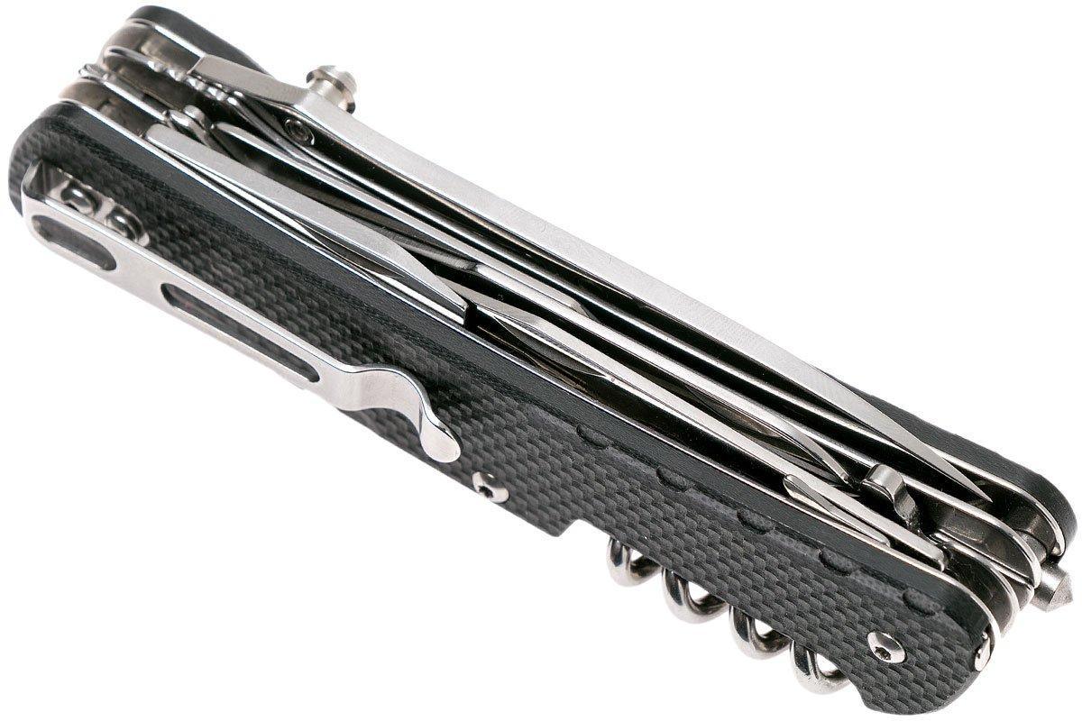RUIKE KNIFE- LD31-B TREKKER POCKET KNIFE - BLACK - NeonSales {{ shop.shopifyCountryName }}