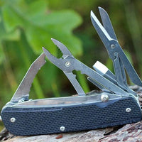 RUIKE KNIFE- LD31-B TREKKER POCKET KNIFE - BLACK - NeonSales {{ shop.shopifyCountryName }}