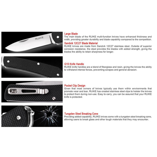 RUIKE KNIFE M11-N BROWN - NeonSales {{ shop.shopifyCountryName }}