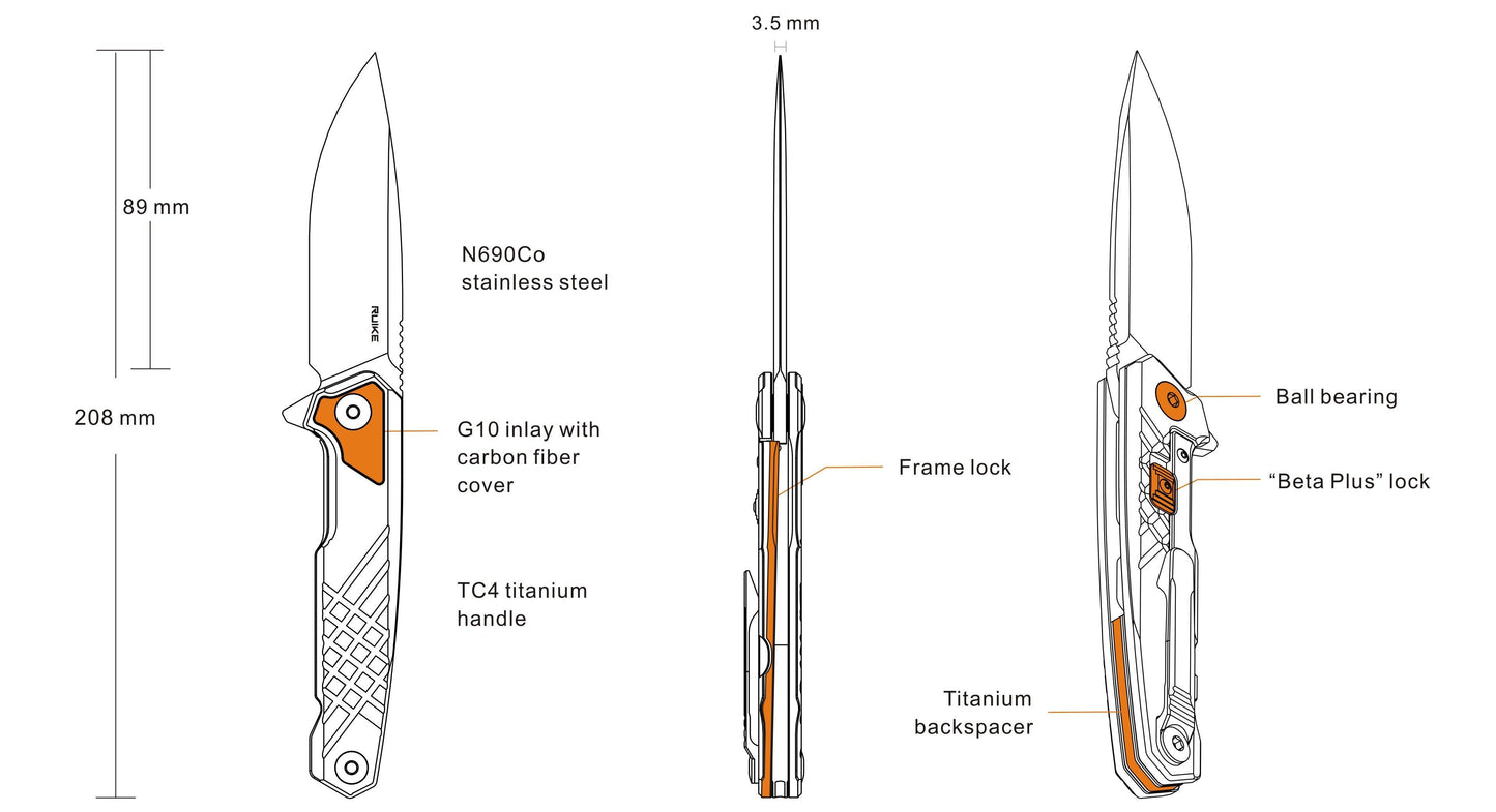 RUIKE KNIFE M875-TZ FUME - NeonSales {{ shop.shopifyCountryName }}