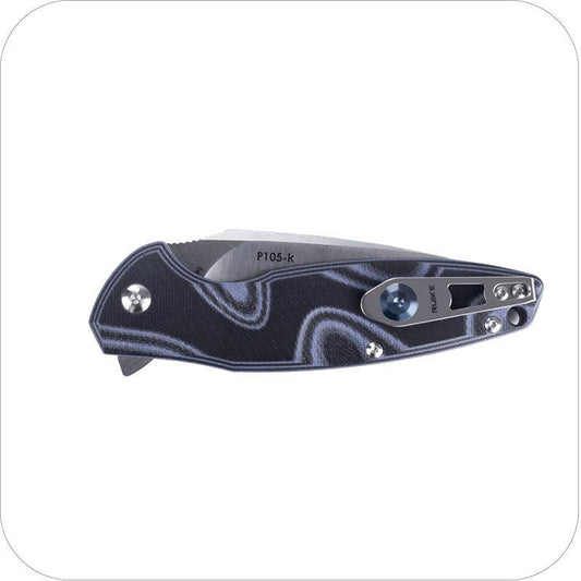 RUIKE KNIFE P105-K GREY FANG FOLDING KNIFE - NeonSales {{ shop.shopifyCountryName }}
