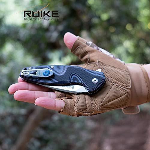 RUIKE KNIFE P105-K GREY FANG FOLDING KNIFE - NeonSales South Africa