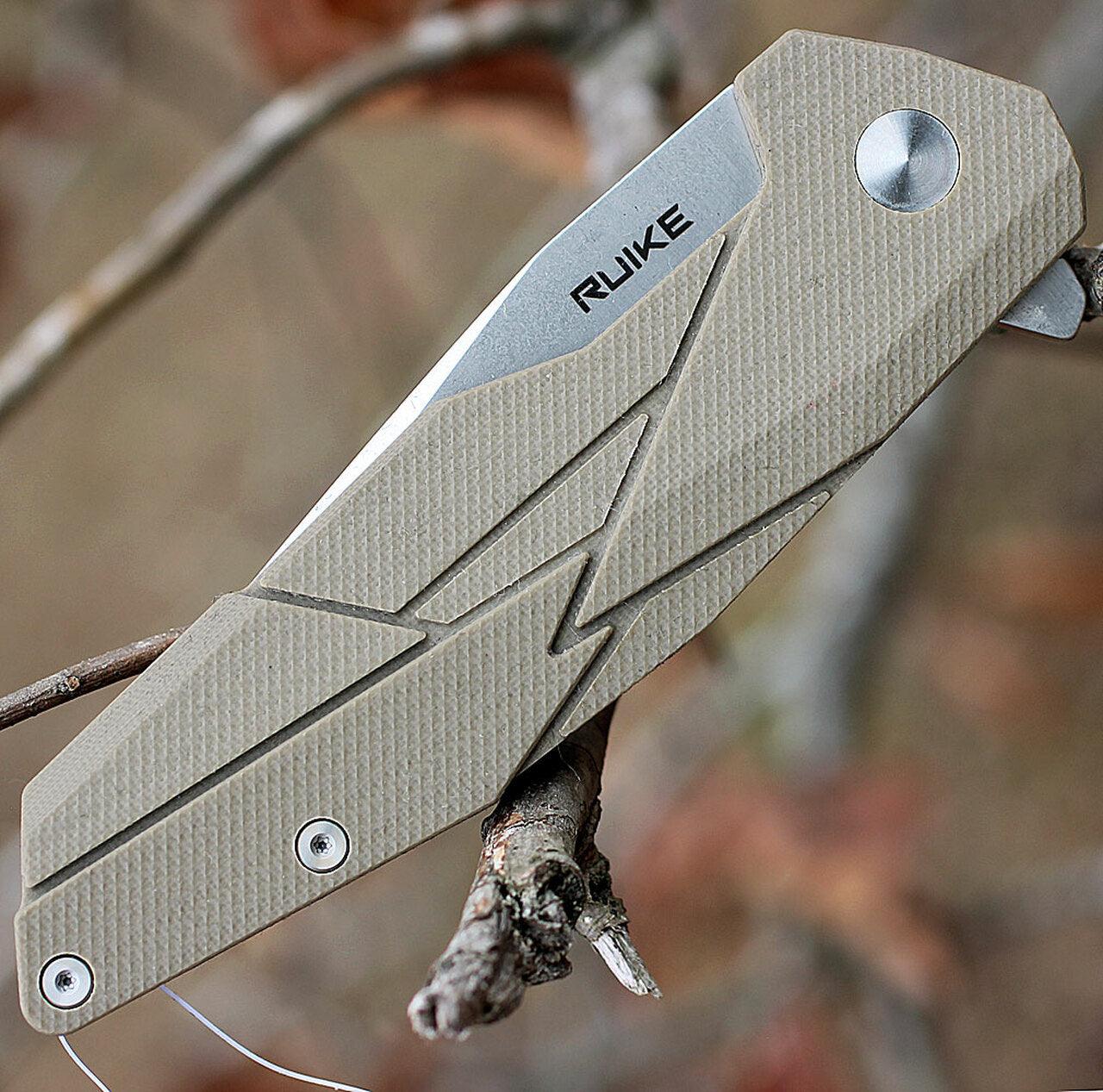 RUIKE KNIFE P138-W DESERT SAND - NeonSales {{ shop.shopifyCountryName }}