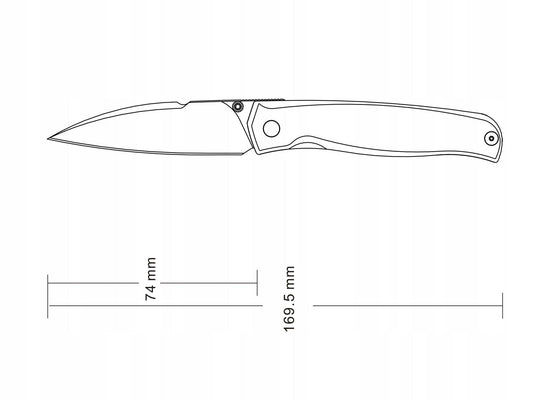 RUIKE KNIFE P661-B BLACK - NeonSales {{ shop.shopifyCountryName }}