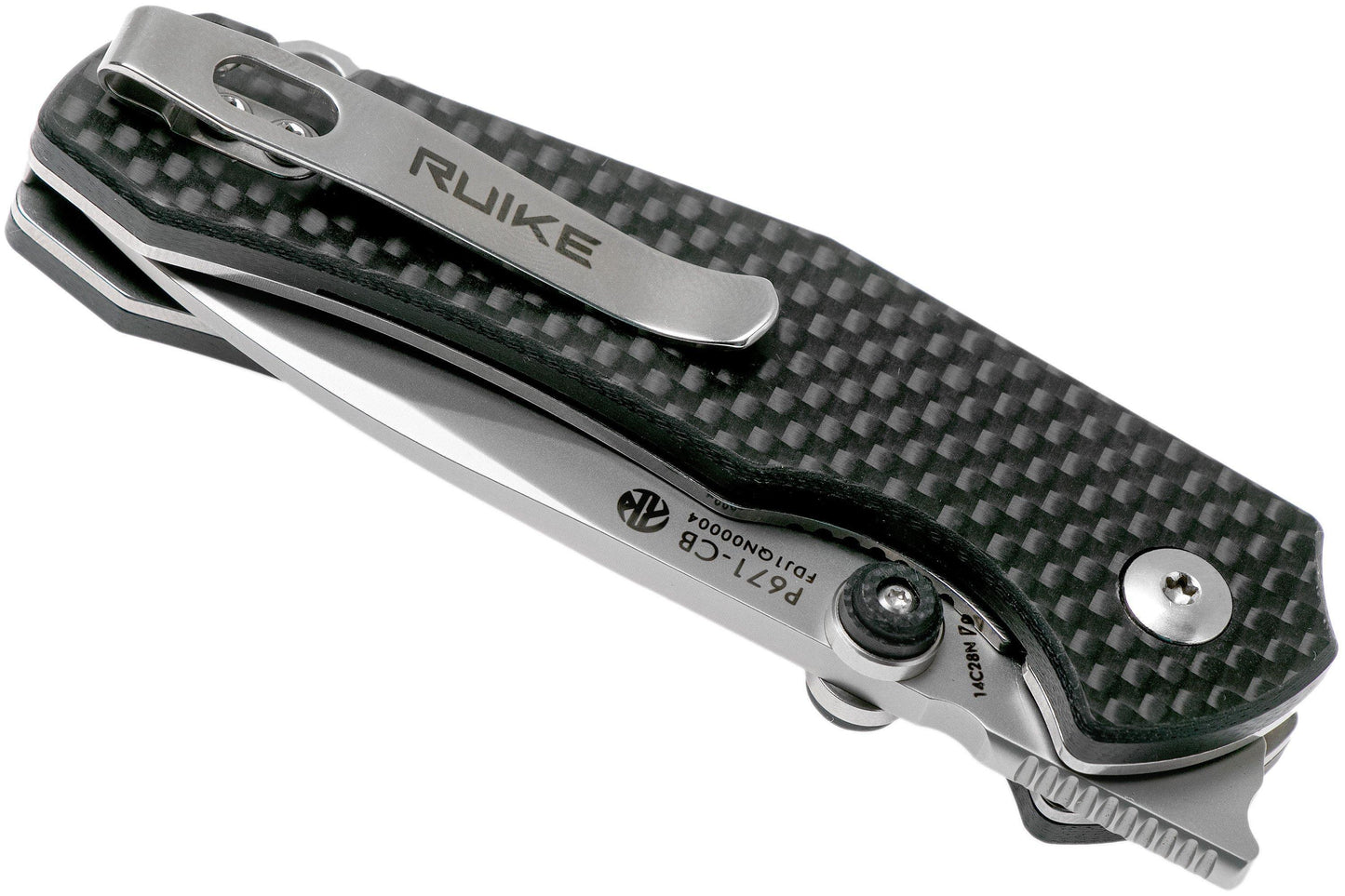 RUIKE KNIFE P671-CB CARBON FIBER OVERLAY - NeonSales {{ shop.shopifyCountryName }}