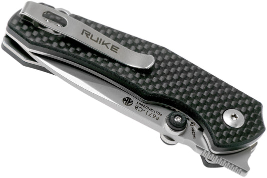 RUIKE KNIFE P671-CB CARBON FIBER OVERLAY - NeonSales {{ shop.shopifyCountryName }}