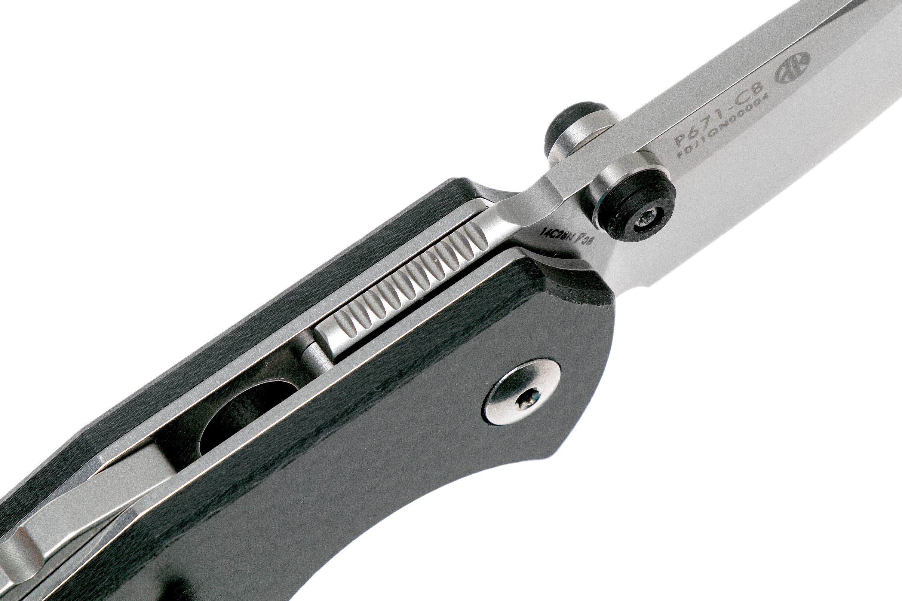 RUIKE KNIFE P671-CB CARBON FIBER OVERLAY - NeonSales {{ shop.shopifyCountryName }}