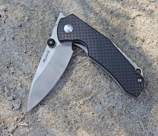 RUIKE KNIFE P671-CB CARBON FIBER OVERLAY - NeonSales {{ shop.shopifyCountryName }}