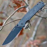 RUIKE KNIFE P801-SB BLACK STONEWASH - NeonSales {{ shop.shopifyCountryName }}