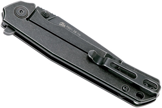 RUIKE KNIFE P801-SB BLACK STONEWASH - NeonSales {{ shop.shopifyCountryName }}