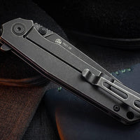 RUIKE KNIFE P801-SB BLACK STONEWASH - NeonSales {{ shop.shopifyCountryName }}